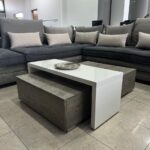 διακόσμηση για μικρό σαλόνι με γωνιακό καναπέ