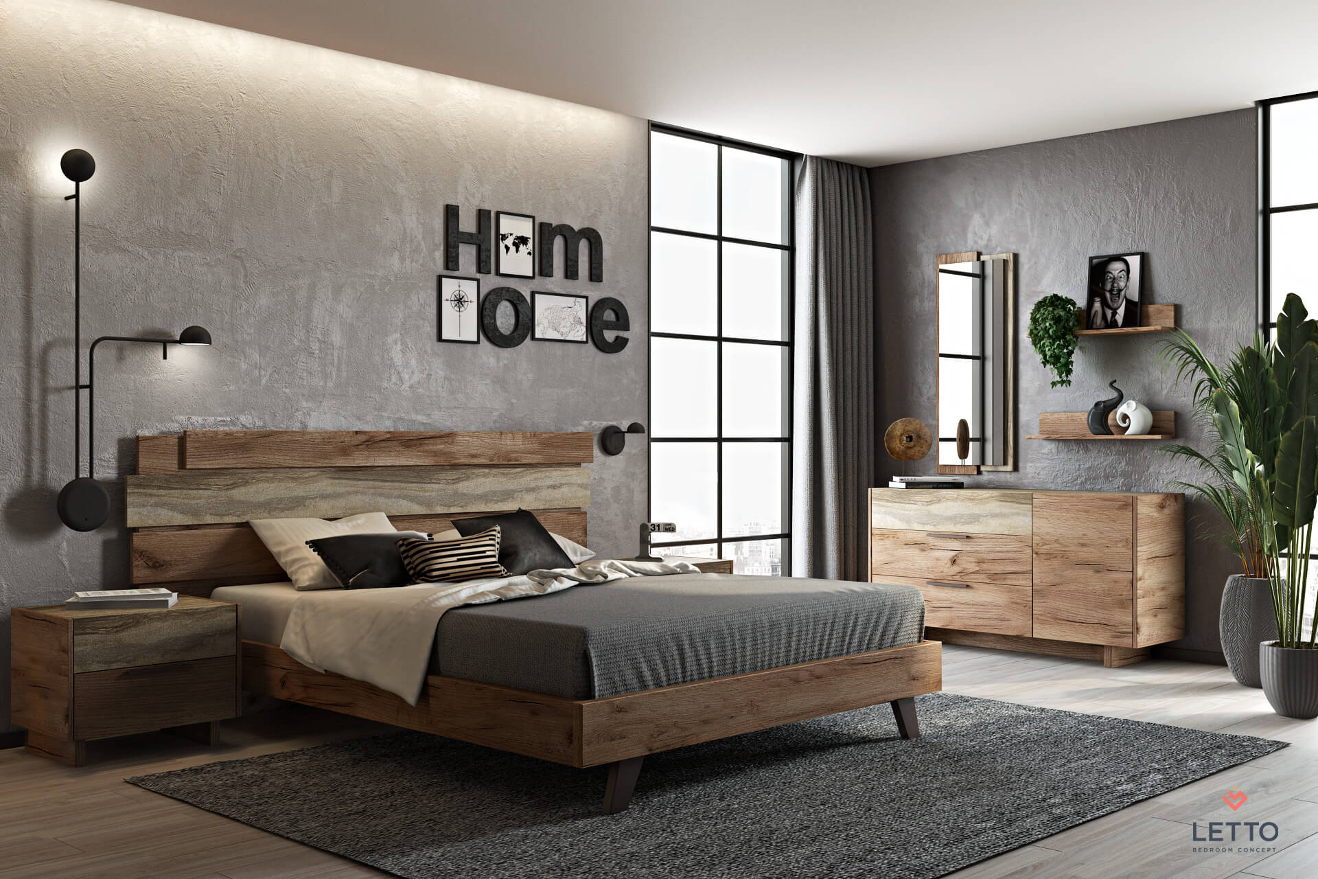krevati-komodina-sicilia-collection-lightbrowrusticoak-letto-03-theikoepiplo